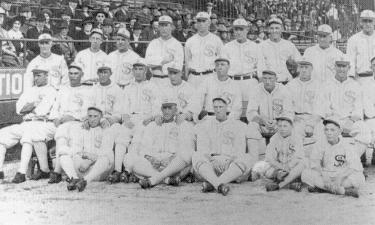Duluth WHITE SOX George Anderson Dan Marion 1910 foto squadra di baseball #2 