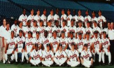 atlanta braves roster 1996