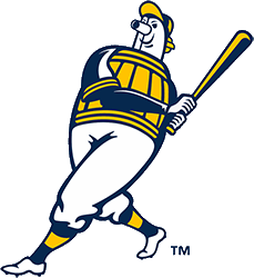 Milwaukee Brewers Home Uniform - National League (NL) - Chris Creamer's  Sports Logos Page 