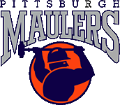 Defunct Pittsburgh Maulers USFL Football 1984 - Pittsburgh - Magnet